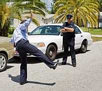 DUI One Leg Stand Test